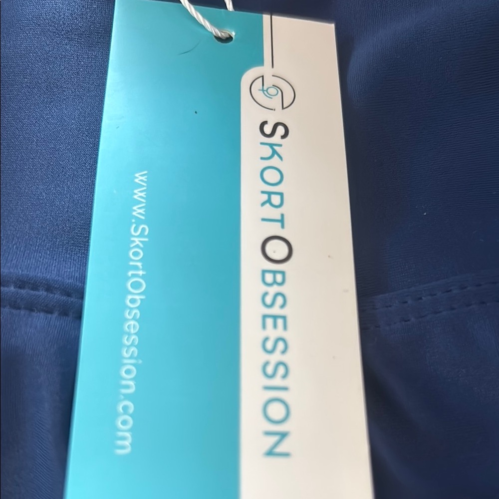 Skort Obsession Blue Athletic Skort - Picture 2 of 4